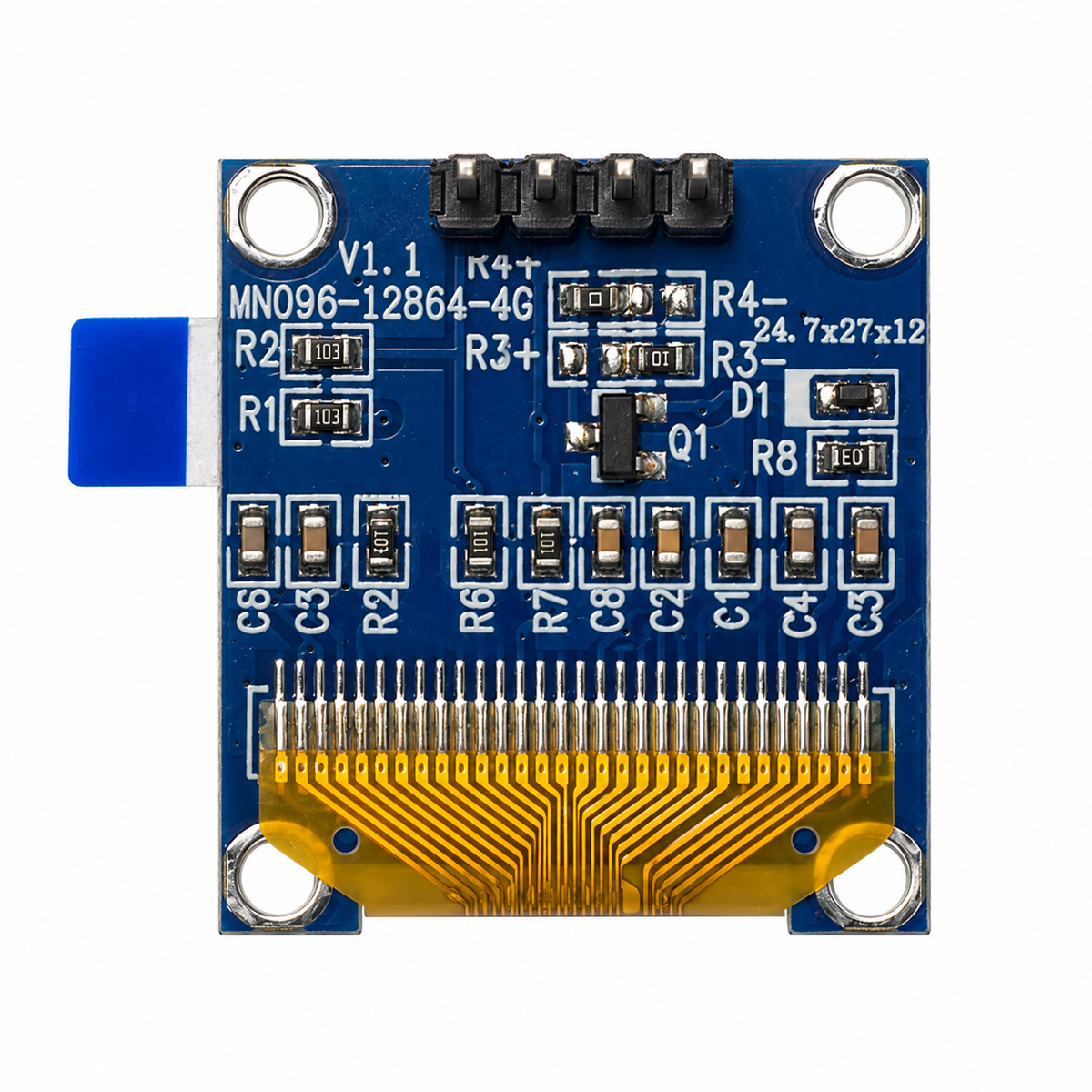 Pantalla OLED SSD1306 0,96" I2C 128x64