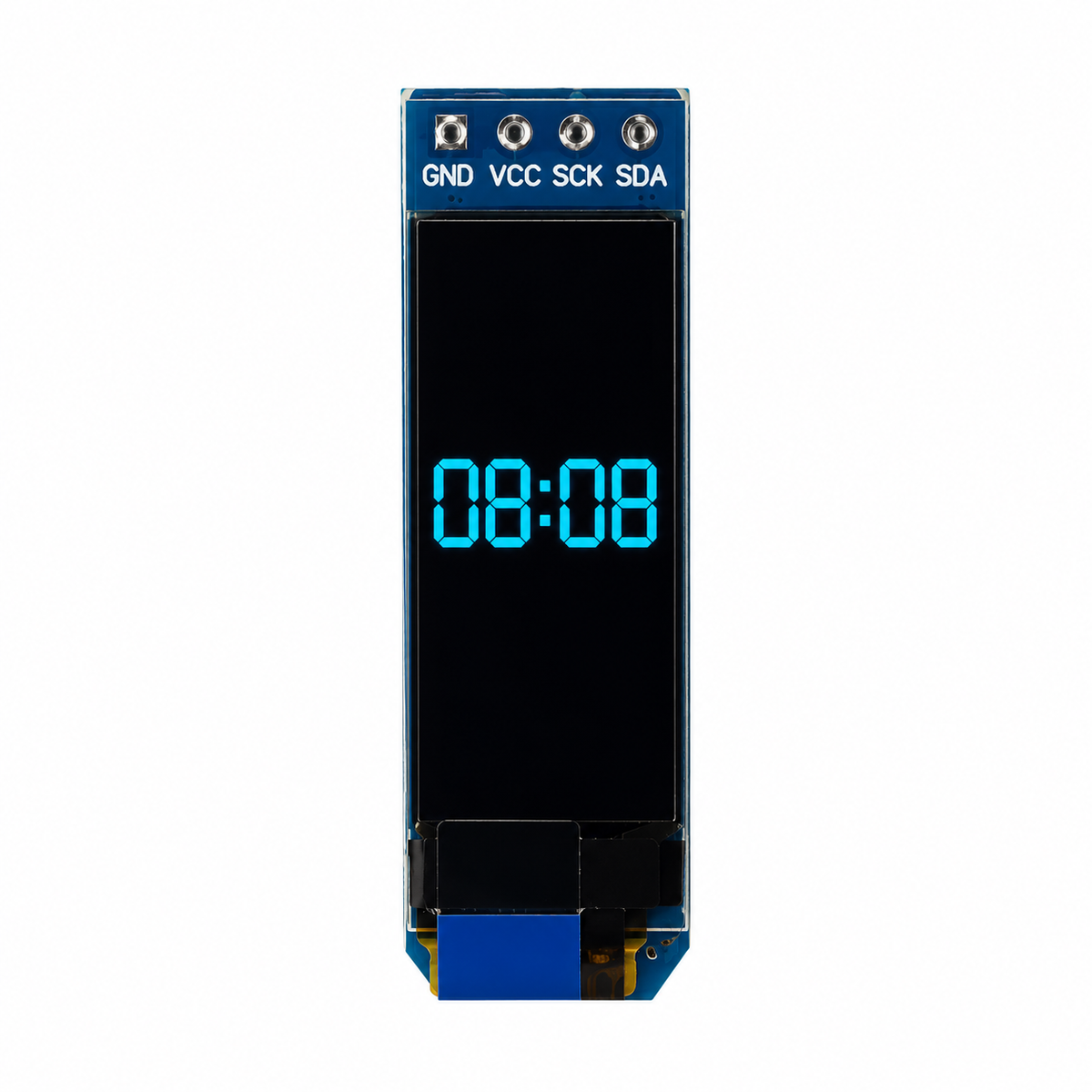 Pantalla OLED 0,91 pulgadas I2C 128×32 — 4 pines