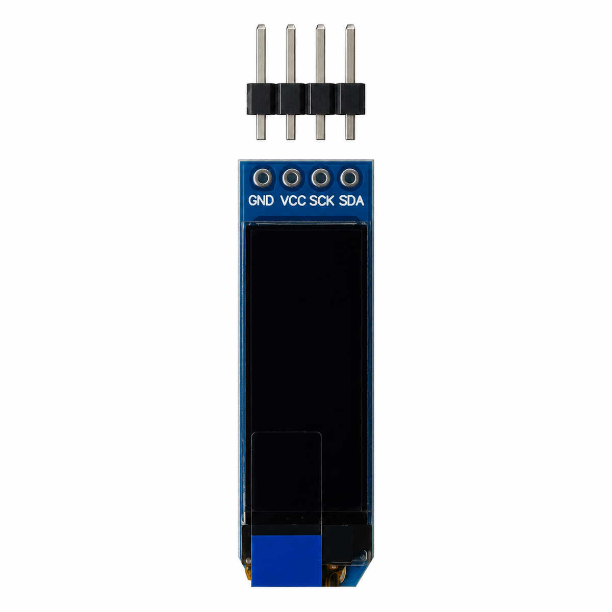 Pantalla OLED 0,91 pulgadas I2C 128×32 — 4 pines
