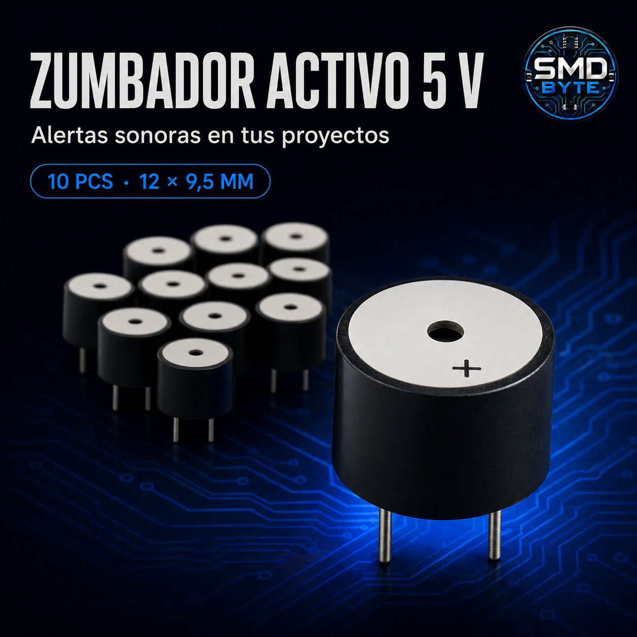 Zumbador activo 5V