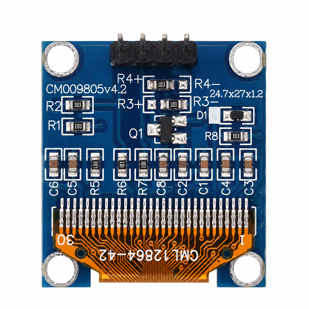 Pantalla OLED SSD1306 0,96" I2C 128x64