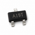 Imagen ilustrativa de una unidad AO3401A A19T SOT-23; pack contiene 10