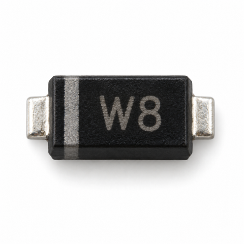 Pack de 20 Diodos Zener BZT52C5V1 (W8) 5,1 V SMD — SOD-123