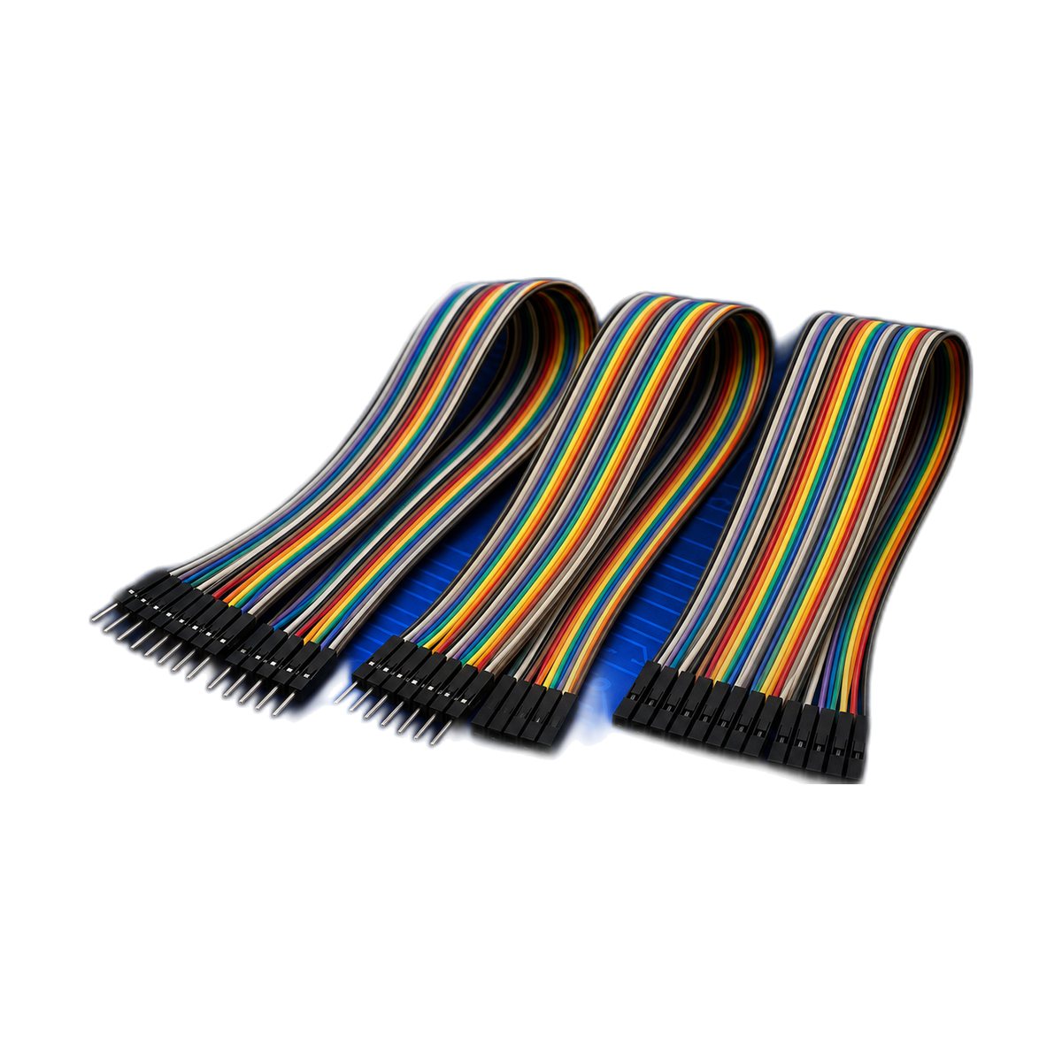 Kit cables Dupont 30 cm: M-M, M-F y F-F (60 cables)