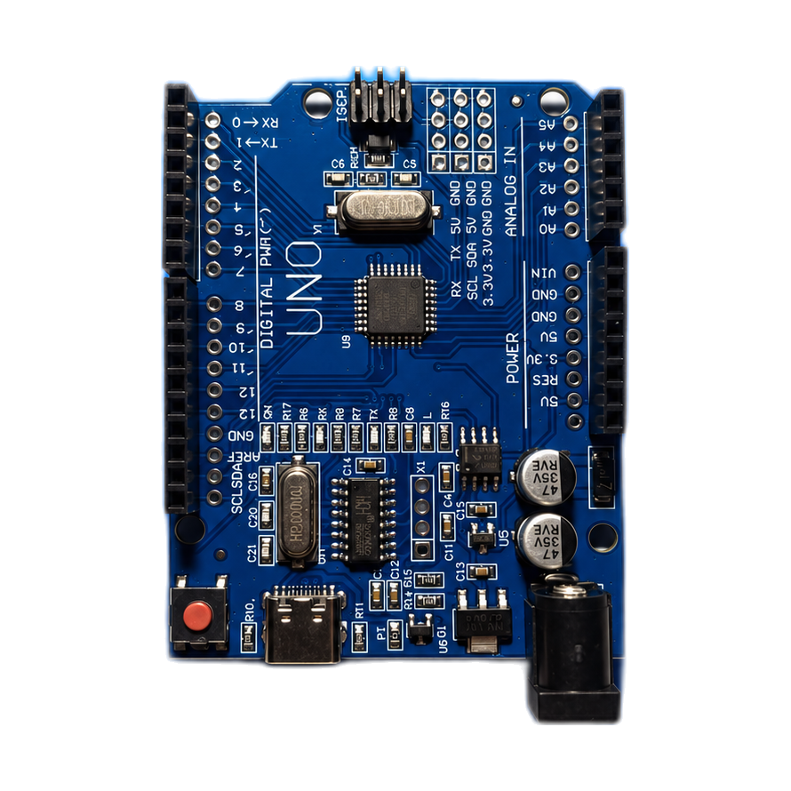 Microcontrolador UNO R3 ATmega328P USB-C con cable
