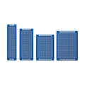 Pack de 4 placas PCB perforadas de doble cara — tamaños surtidos