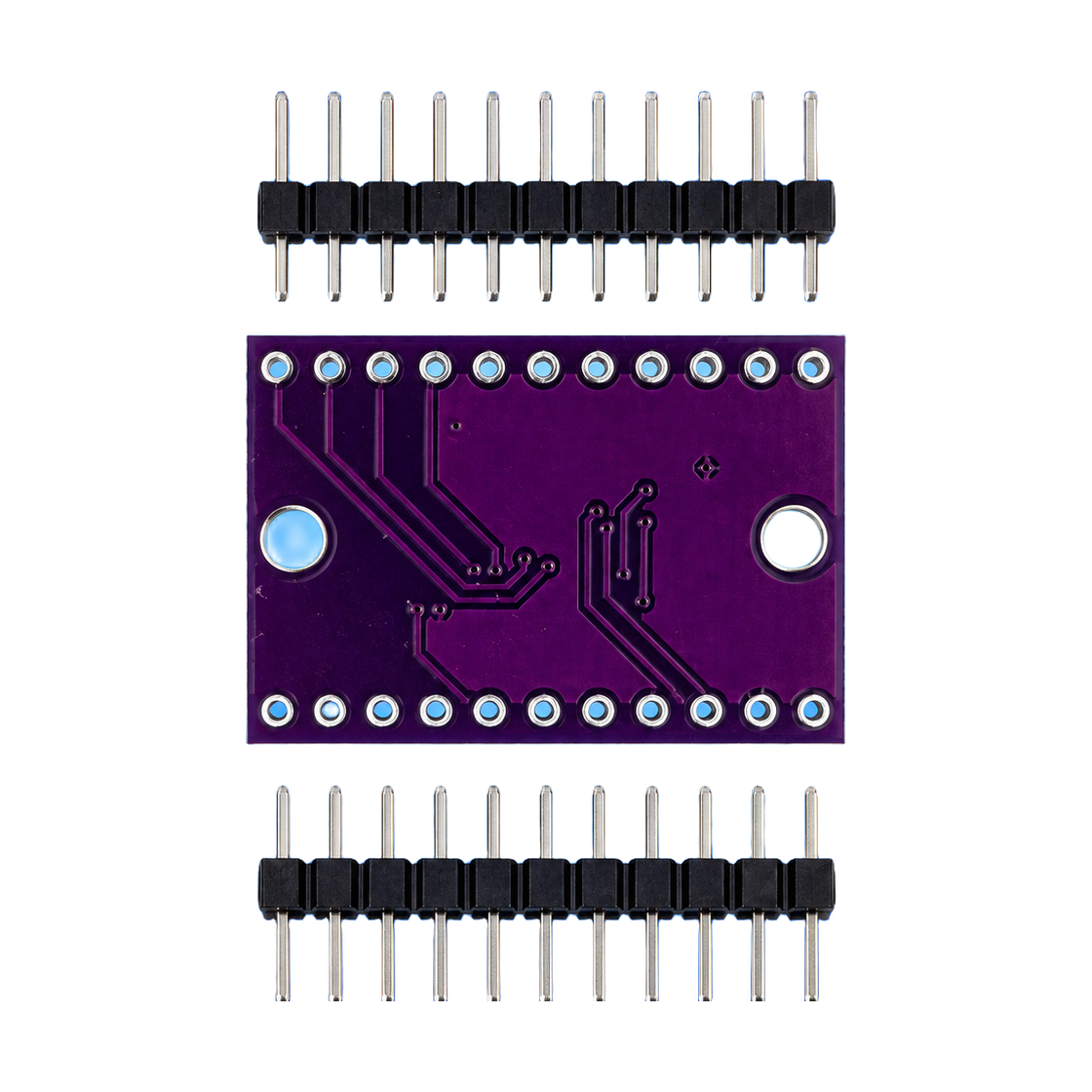 TCA9548A — Multiplexor I2C de 8 canales con pines